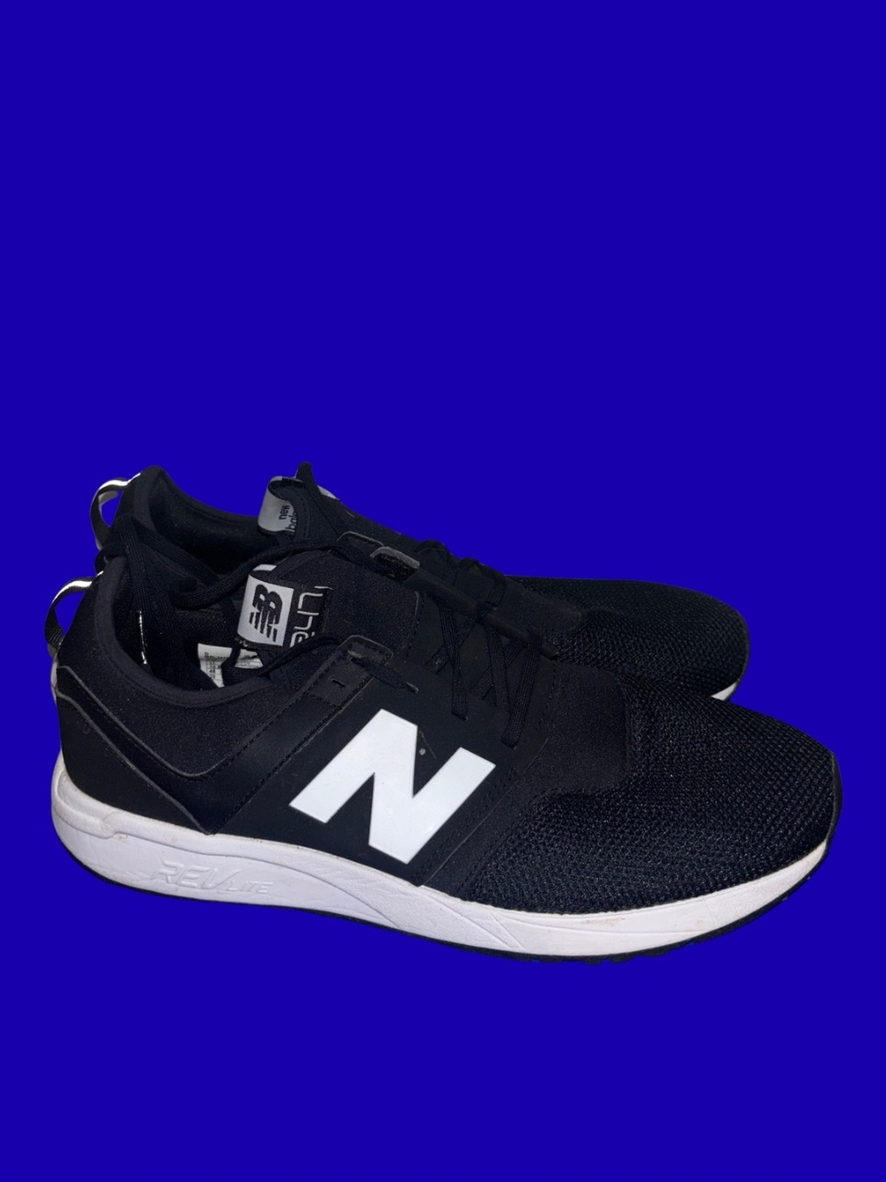 New Balance 247 Black White Men’s Sneakers Size 11